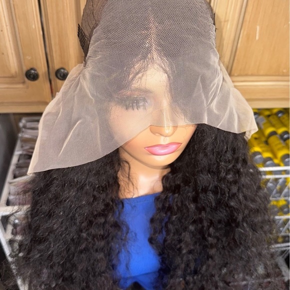❤️NEW ❤️100% Human Hair HD Lace Front Wig 30” Density 180 MEDIUM TO LARGE HEAD - Picture 10 of 11